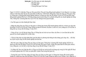 Công văn 726/CNTT-TK năm 2013 tuyên truyền đăng ký chữ ký số chạy thử VNACCS/VCIS