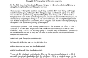 Công văn 14366/BTC-TCHQ năm 2013 thủ tục hải quan hàng xuất khẩu thực vật