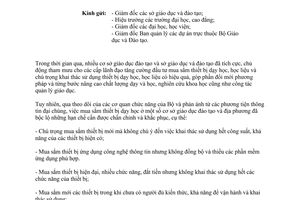 Công văn 7842/BGDĐT-CSVCTBTH năm 2013 đầu tư mua sắm thiết bị dạy học