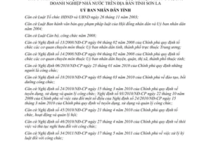 Quyết định số 17/2013/QĐ-UBND phân cấp tổ chức quản lý cán bộ công viên chức Sơn La