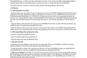 Hướng dẫn 1200/HDLN-GDĐT-BHXH 2013 truy thu bảo hiểm xã hội giáo viên mầm non Hà Tĩnh