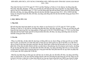 Kế hoạch 84/KH-UBND năm 2013 dồn điền đổi thửa xây dựng cánh đồng mẫu Bắc Giang 2014 2016