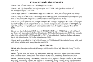 Quyết định 1998/QĐ-UBND 2013 phê duyệt Chương trình Phát triển đô thị Mỹ Hào đến 2020