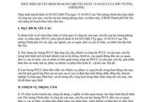 Kế hoạch 165/KH-UBND năm 2013 thực hiện Quyết định 44/2012/QĐ-TTg Hà Nội