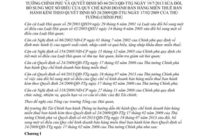 Thông tư 148/2013/TT- BTC hướng dẫn Quy chế kinh doanh bán hàng miễn thuế