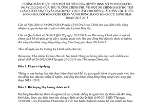 Thông tư 03/2013/TT-UBDT hướng dẫn hỗ trợ giải quyết đất ở việc làm cho đồng bào dân tộc thiểu số