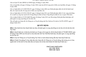 Quyết định 45/2013/QĐ-UBND Quy chế phát ngôn cung cấp thông tin báo chí Tây Ninh