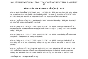 Quyết định 1066/QĐ-BHXH năm 2013 Quản lý đầu tư quỹ bảo hiểm xã hội bảo hiểm y tế