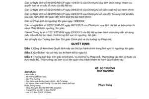 Quyết định 1119/QĐ-BNV 2013 thủ tục hành chính lĩnh vực tín ngưỡng tôn giáo