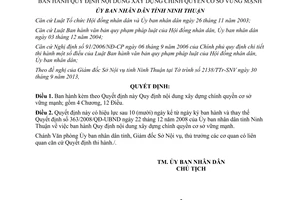 Quyết định 68/2013/QĐ-UBND nội dung xây dựng chính quyền cơ sở vững mạnh Ninh Thuận