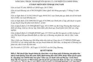 Quyết định 3164/QĐ-UBND năm 2013 Thăm dò khai thác sử dụng khoáng sản phân tán nhỏ lẻ tỉnh Quảng Nam