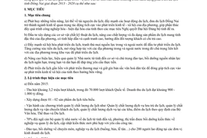 Chương tình 9360/CTr-UBND phát triển du lịch Đồng Nai giai đoạn 2013 - 2020