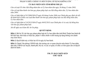Quyết định 2783/QĐ-UBND năm 2013 bãi bỏ văn bản pháp luật Bình Thuận