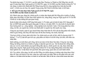 Kết luận 75-KL/TW 2013 xây dựng phát triển thành phố Đà Nẵng