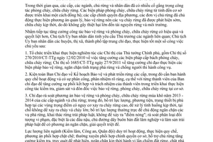 Chỉ thị 14/CT-UBND năm 2013 quản lý bảo vệ rừng phòng cháy rừng mùa khô hanh 2013 2014 Yên Bái