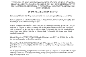 Quyết định 03/2013/QĐ-UBND Quy chế  tổ chức hoạt động Phòng Giáo dục Bình Tân Hồ Chí Minh