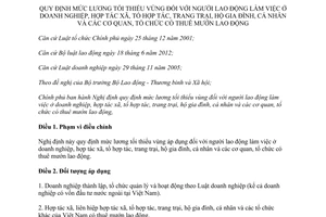 Nghị định 182/2013/NĐ-CP mức lương tối thiểu vùng 2013