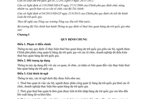 Thông tư 172/2013/TT-BTC quy định thuê bảo quản hàng dự trữ quốc gia