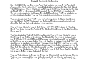 Công văn 3817/TCT-TTHT năm 2013 nộp thuế thu nhập cá nhân cầu thủ bóng đá