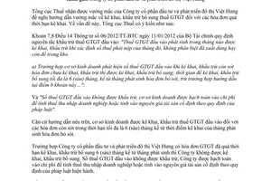 Công văn 3852/TCT-KK 2013 hóa đơn thuế giá trị gia tăng kê khai chậm