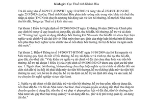 Công văn 3996/TCT-TNCN năm 2013 khấu trừ thuế thu nhập cá nhân từ chuyển nhượng