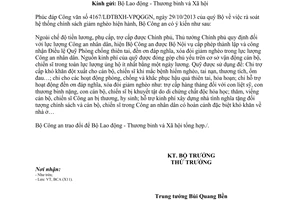 Công văn 4676/BCA-X11 năm 2013 báo cáo rà soát hệ thống chính sách giảm nghèo