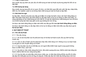 Quy chuẩn kỹ thuật quốc gia QCVN 68:2013/BGTVT về xe đạp điện do Bộ Giao thông vận tải ban hành