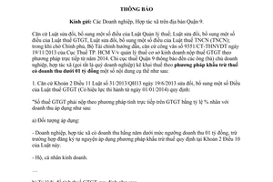 Công văn 1796/CCT  năm 2013 chuyển đổi phương pháp tính thuế giá trị gia tăng