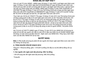 Nghị quyết 56/2013/NQ-HĐND phân bổ vốn đầu tư phát triển Sơn La