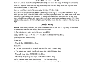 Nghị quyết 94/2013/NQ-HĐND dự toán ngân sách vốn đầu tư xây dựng cơ bản Quảng Nam