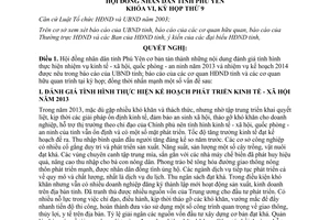 Nghị quyết 88/2013/NQ-HĐND nhiệm vụ phát triển kinh tế xã hội quốc phòng an ninh 2014 Phú Yên