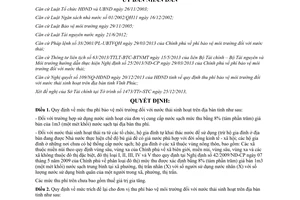 Quyết định 40/2013/QĐ-UBND mức thu phí bảo vệ môi trường nước thải sinh hoạt tỉnh Vĩnh Phúc