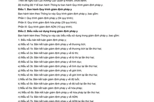 Thông tư 47/2013/TT-BYT Quy trình giám định pháp y Bộ trưởng Bộ Y tế