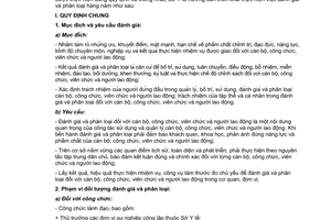 Hướng dẫn 2078/HD-SYT 2013 đánh giá phân loại hàng năm cán bộ công viên chức Bình Định