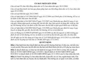 Quyết định 41/2013/QĐ-UBND giá bồi thường thiệt hại nhà cửa vật kiến trúc mồ mả Bình Định