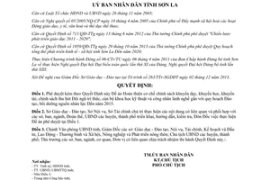 Quyết định 3055/QĐ-UBND năm 2013 khuyến dạy khuyến học khuyến tài thu hút Đội ngũ trí thức Sơn La