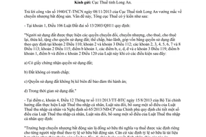 Công văn 4408/TCT-TNCN năm 2013 chuyển nhượng bất động sản đồng sở hữu