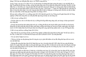 Công văn 3130/TT-CLT năm 2013 chỉ đạo sản xuất vụ Đông Xuân 2013 2014