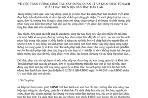 Chỉ thị 14/2013/CT-UBND tăng cường công tác xây dựng khai thác tủ sách pháp luật Đắk Lắk
