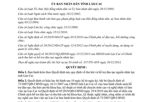 Quyết định 51/2013/QĐ-UBND thu hút hỗ trợ đào tạo nguồn nhân lực Lào Cai