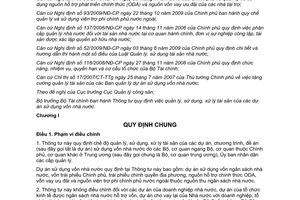 Thông tư 198/2013/TT-BTC quản lý xử lý tài sản dự án vốn nhà nước