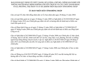 Quyết định 41/2013/QĐ-UBND chính sách người hoạt động không chuyên trách Đồng Tháp