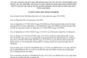 Quyết định 42/2013/QĐ-UBND Quỹ bảo trì đường bộ từ nguồn thu phí sử dụng xe mô tô Nam Định