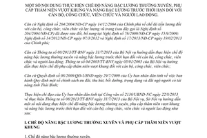 Hướng dẫn 822/HD-SNV 2013 thực hiện Thông tư 08/2013/TT-BNV phụ cấp cán bộ Thái Bình