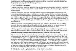 Hướng dẫn 581/HD-SNV 2013 nâng bậc lương thường xuyên phụ cấp cán bộ công chức Quảng Trị