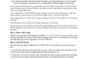 Thông tư 18/2013/TT-BVHTTDL hướng dẫn Nghị định 113/2013/NĐ-CP hoạt động mỹ thuật