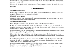 Thông tư 55/2013/TT-BTNMT thành lập bản đồ địa chính