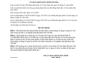 Quyết định 31/2013/QĐ-UBND tuyển dụng quản lý viên chức đơn vị sự nghiệp công lập Yên Bái