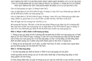 Thông tư 10/2013/TT-BVHTTDL hướng dẫn Luật quảng cáo Nghị định 181