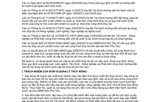 Hướng dẫn 1893/HD-LN-TC-NN&PTNT 2013 nội dung chính sách cấp bù thủy lợi phí Phú Thọ